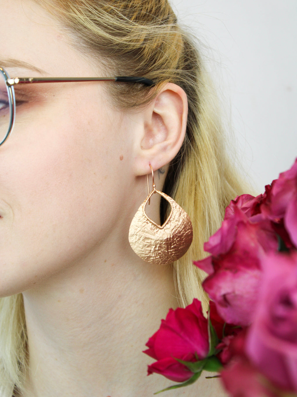 Camelia Drop Earrings — Select Your Color