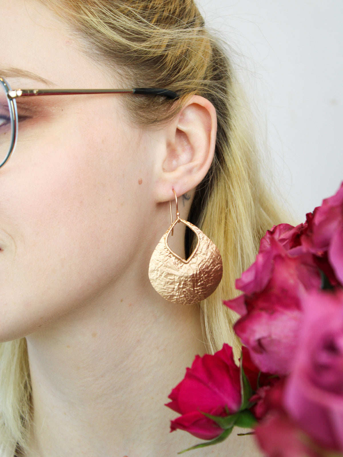 Camelia Drop Earrings — Select Your Color