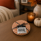 Fall Fabric Coasters — Select Your Pack & Color Story