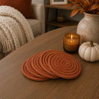 Fall Fabric Coasters — Select Your Pack & Color Story