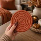 Fall Fabric Coasters — Select Your Pack & Color Story