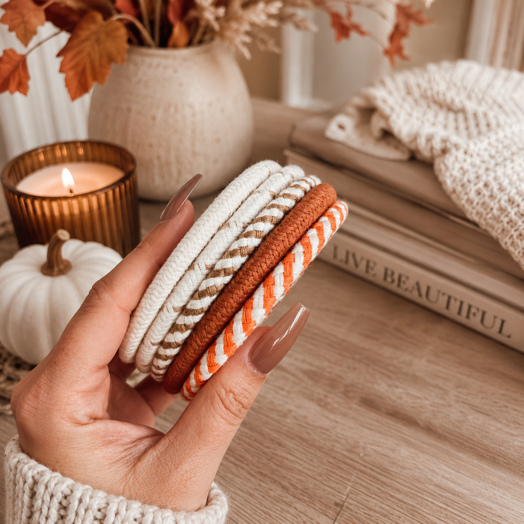 Fall Fabric Coasters — Select Your Pack & Color Story