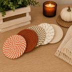 Fall Fabric Coasters — Select Your Pack & Color Story
