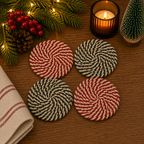 Candy Cane Coaster PRE-ORDER — Select Your Color