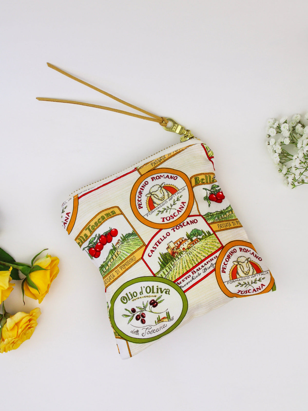 Che Buono Square Zip Pouch