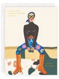 Chic - Seeded Birthday Card with PLANTABLE seed paper envelope