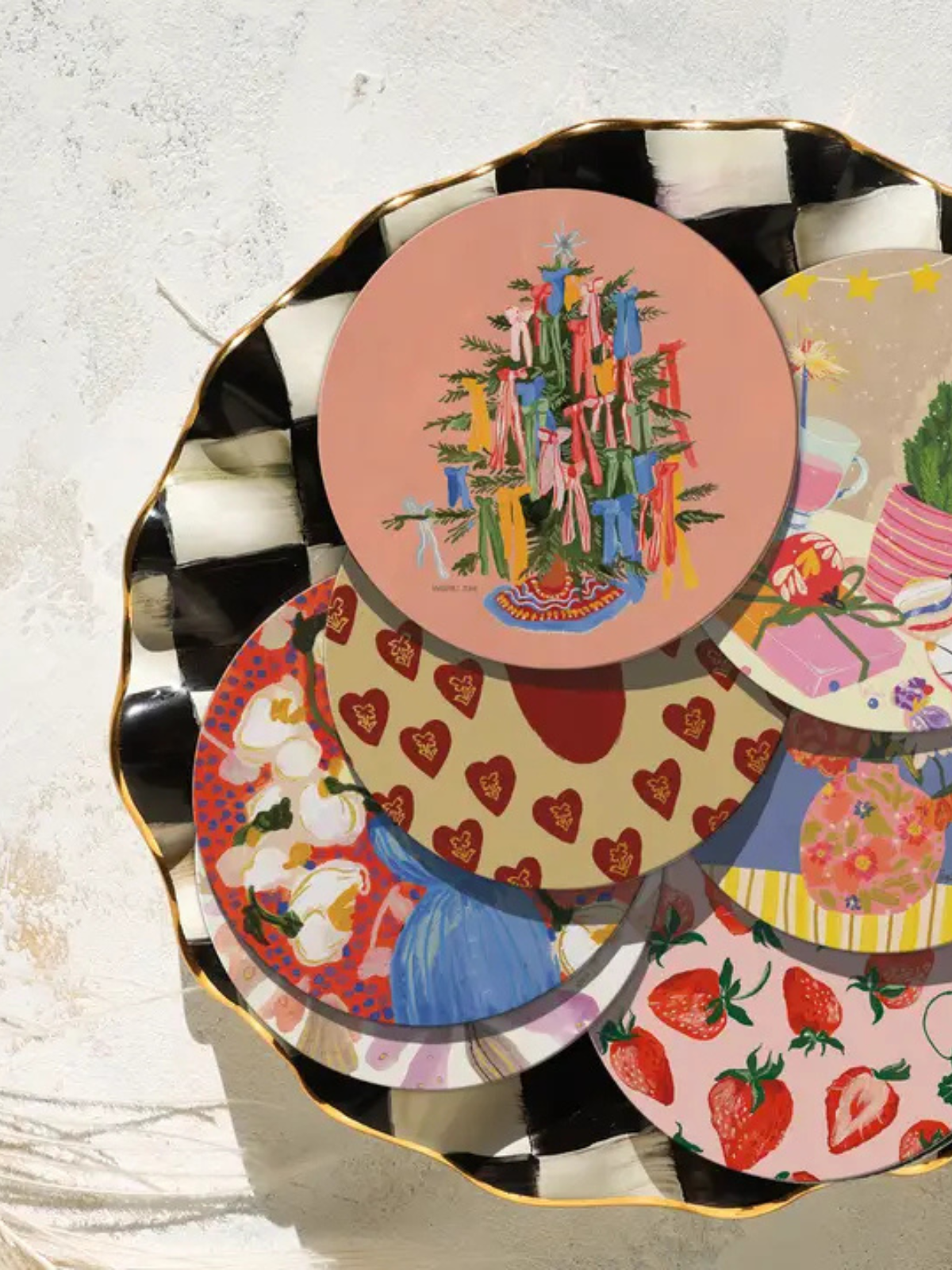 Bouquet of Coasters - Mix and Match Florals — Select Your Floral Pattern