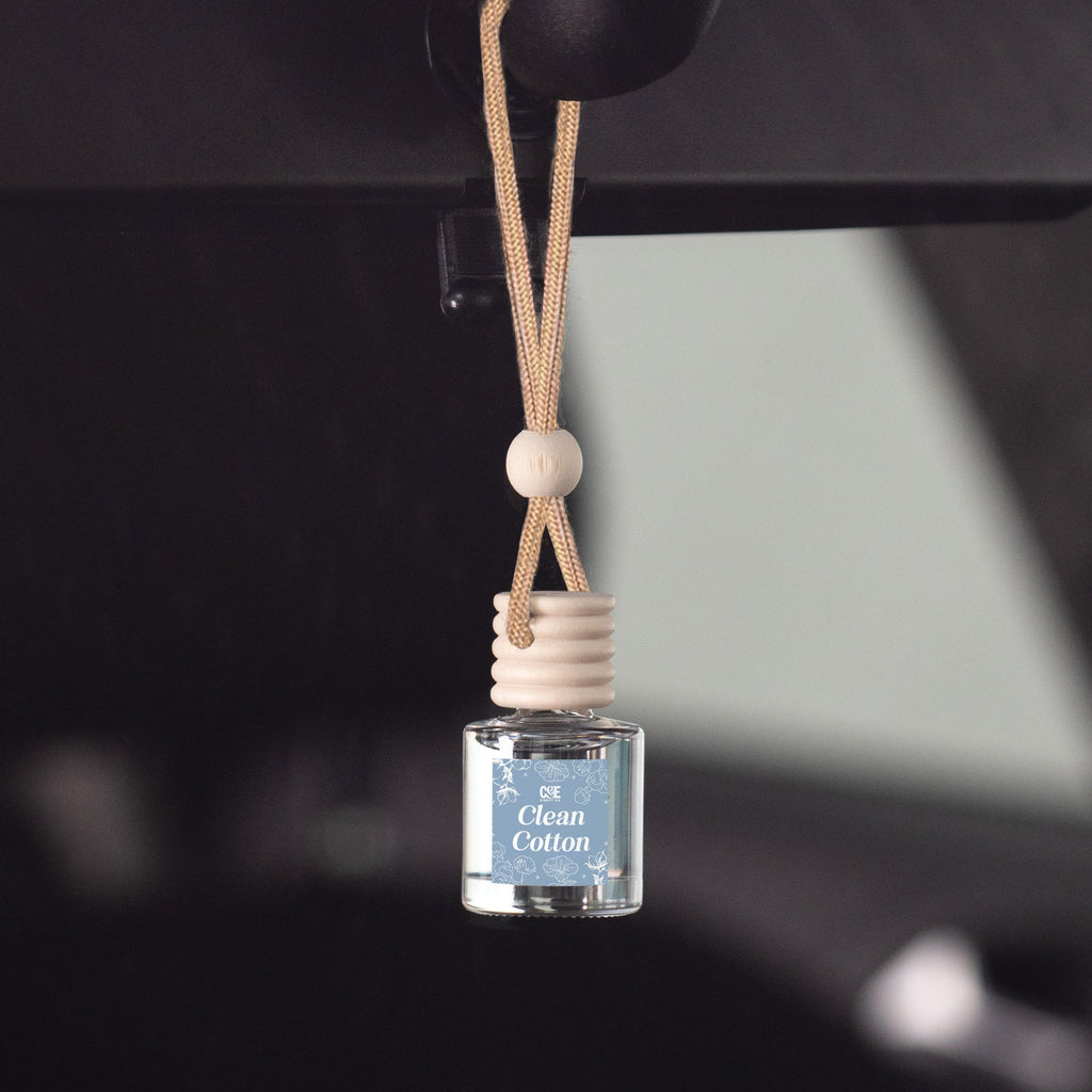 Clean Cotton Scented Hanging Refillable Car Freshener Diffuser