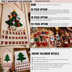 Handmade Felt Christmas Advent Calendar