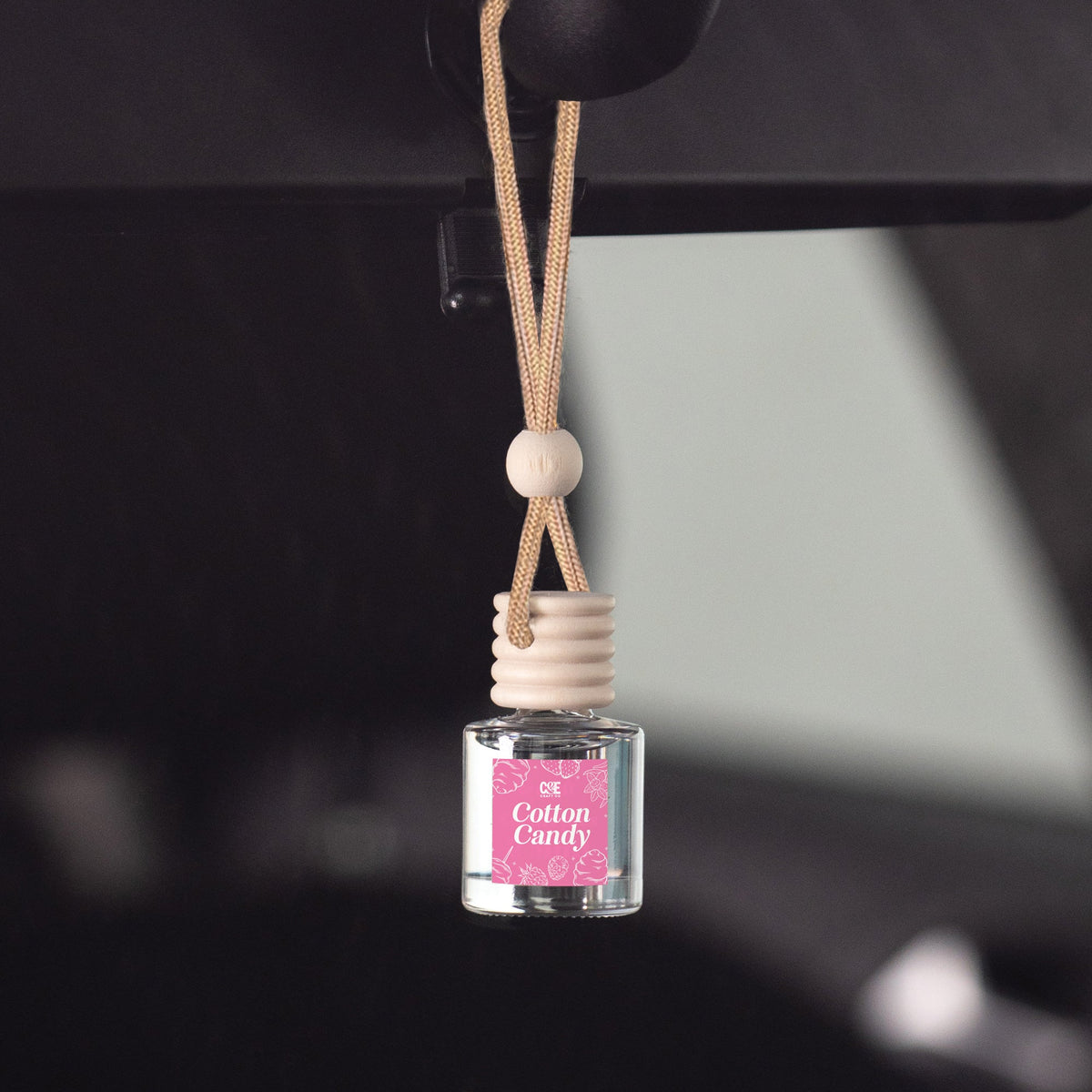 Cotton Candy Scented Hanging Refillable Car Freshener Diffuser