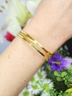 Crossed Branches Cuff Bracelet — Select Your Color