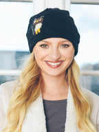 Owl Cashmere Hat - Adult/Big Kid — Select Your Color