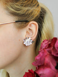 Daisy Statement Stud Earrings — Select Your Color