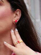 The Bloom Ring - Gold — Select Your Gemstone & Size