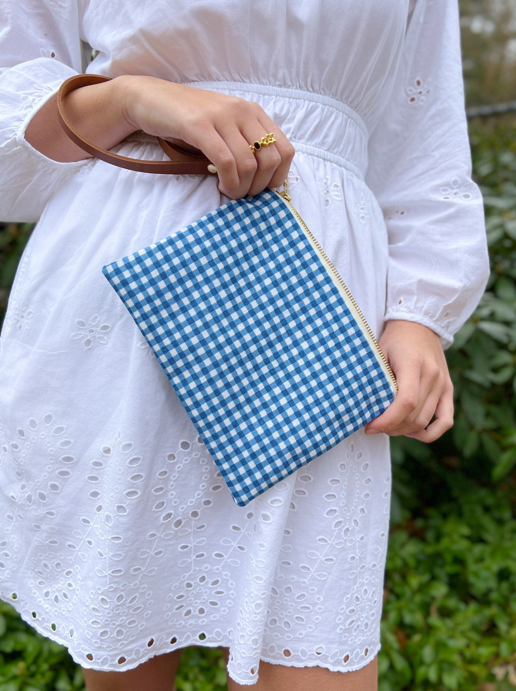 Summer Picnic Wristlet Purse — Select Your Color