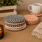 Fall Fabric Coasters — Select Your Pack & Color Story