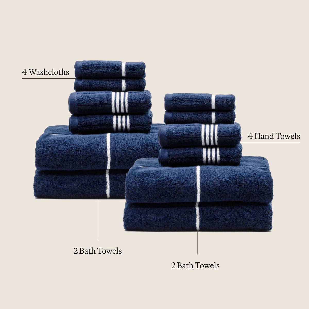Miramar Australian Cotton Towels — Select Your Size