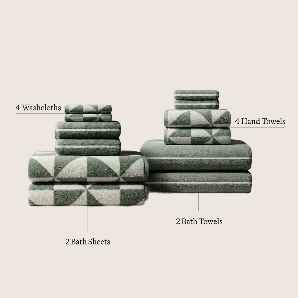 Deia Australian Cotton Towels — Select Your Color & Size