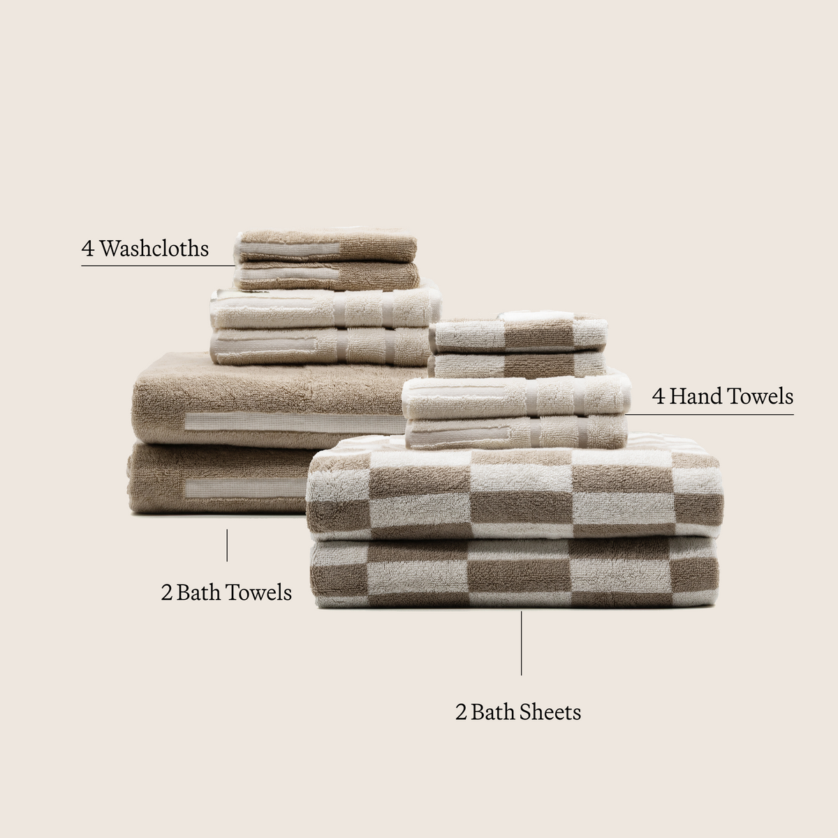 Pietra Australian Cotton Towels — Select Your Color & Size