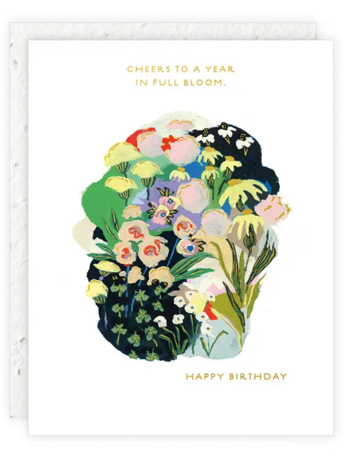 Full Bloom - Seeded Birthday Card - Seeded Card with PLANTABLE seed paper envelope