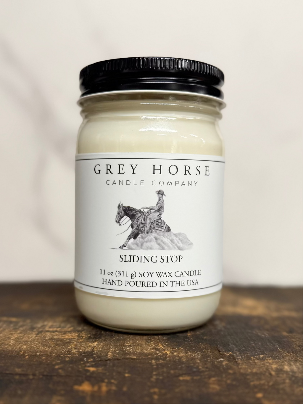 Sliding Stop Signature Jar Candle - Trot It Forward Collection