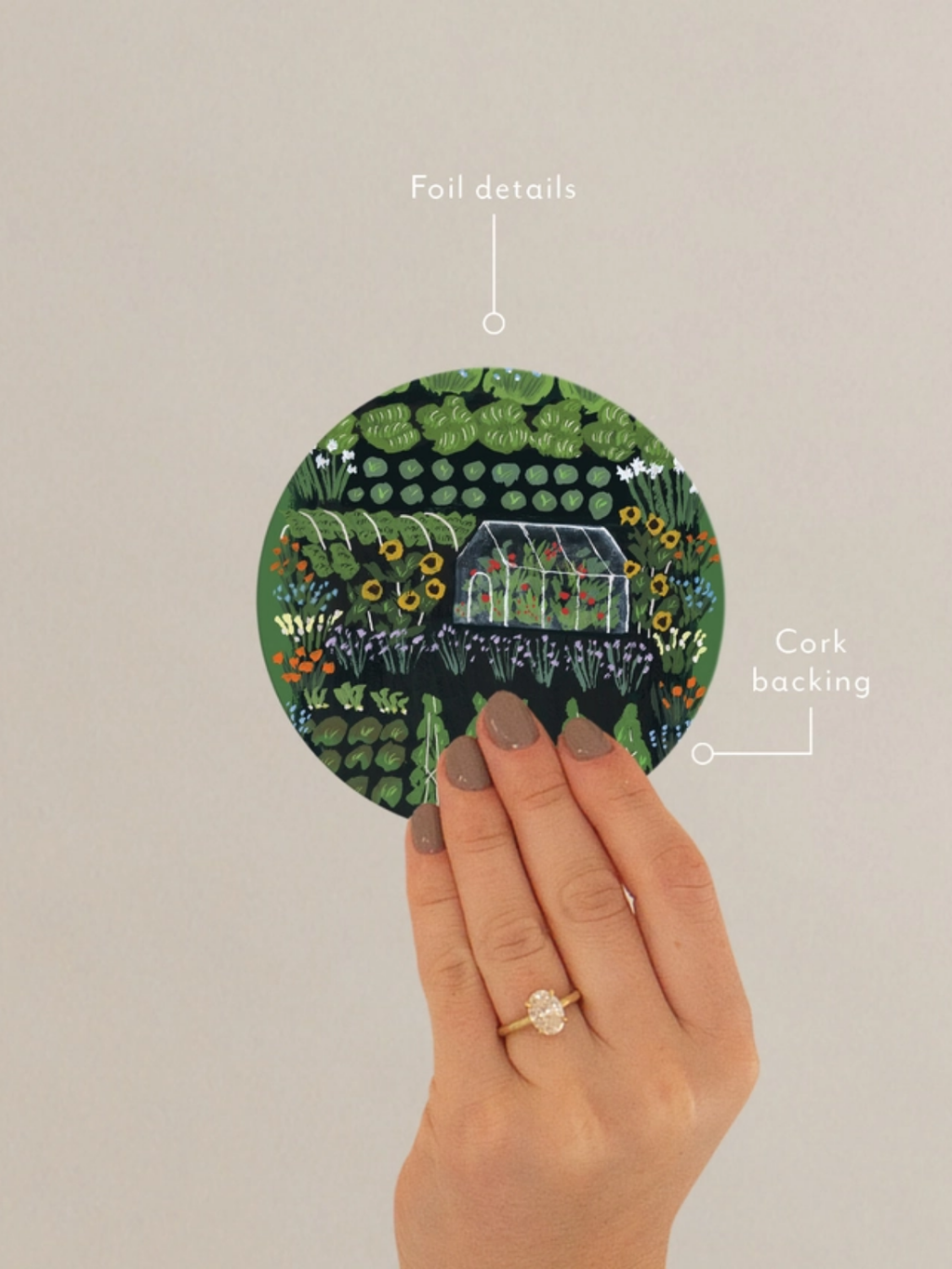 Bouquet of Coasters - Mix and Match Florals — Select Your Floral Pattern