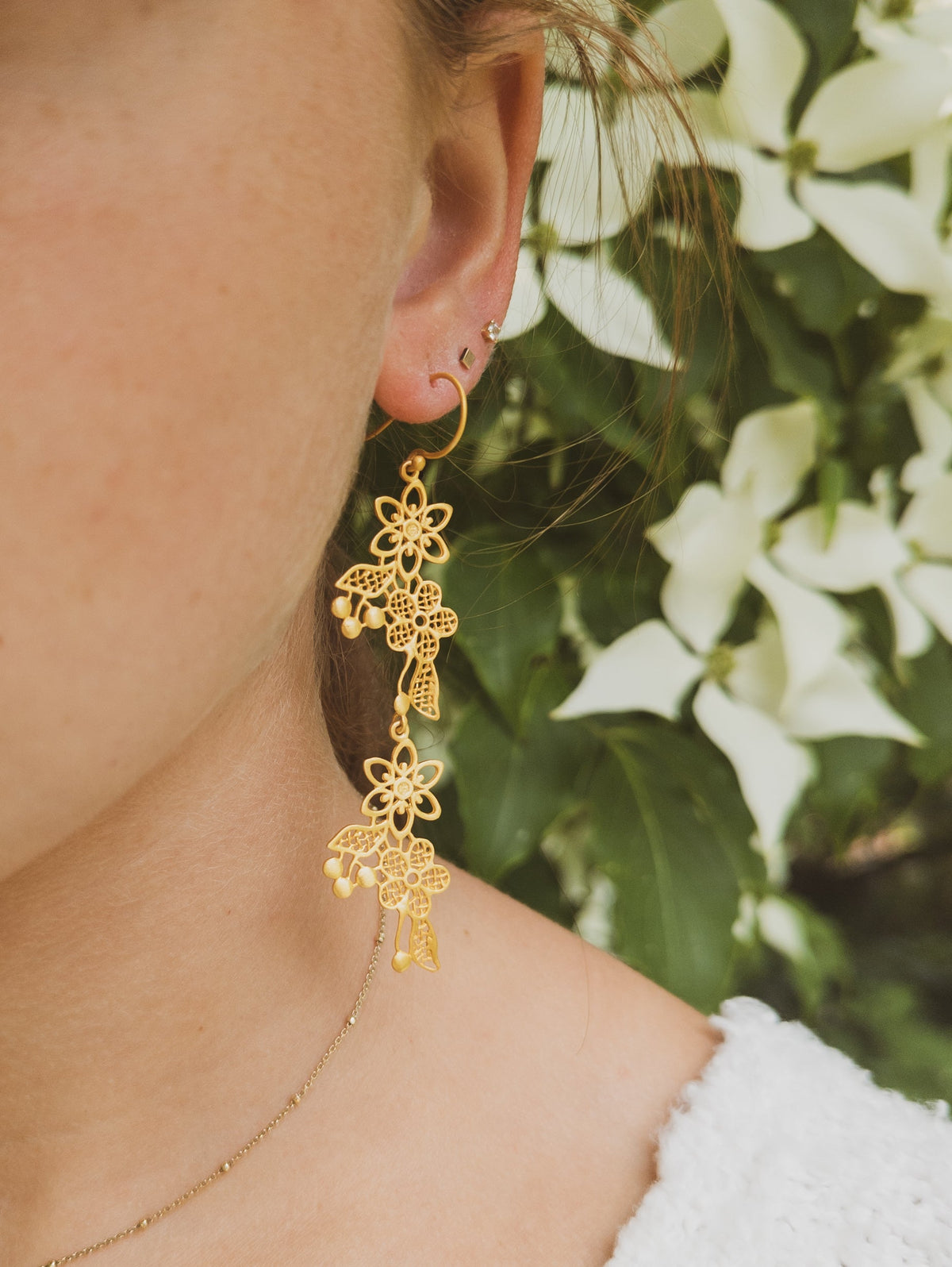 Garden Whispers Earrings — Select Your Color