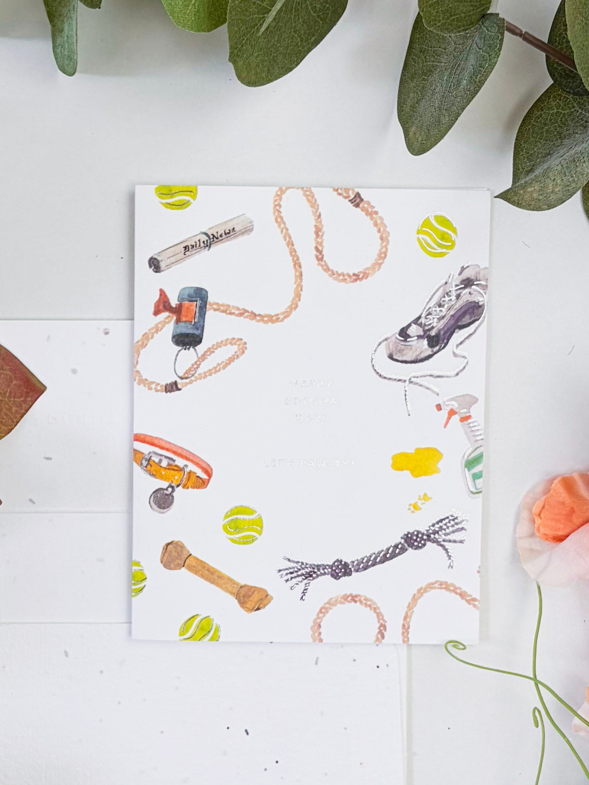 Gotcha Day - Love + Friendship - Seeded Card with PLANTABLE seed paper envelope