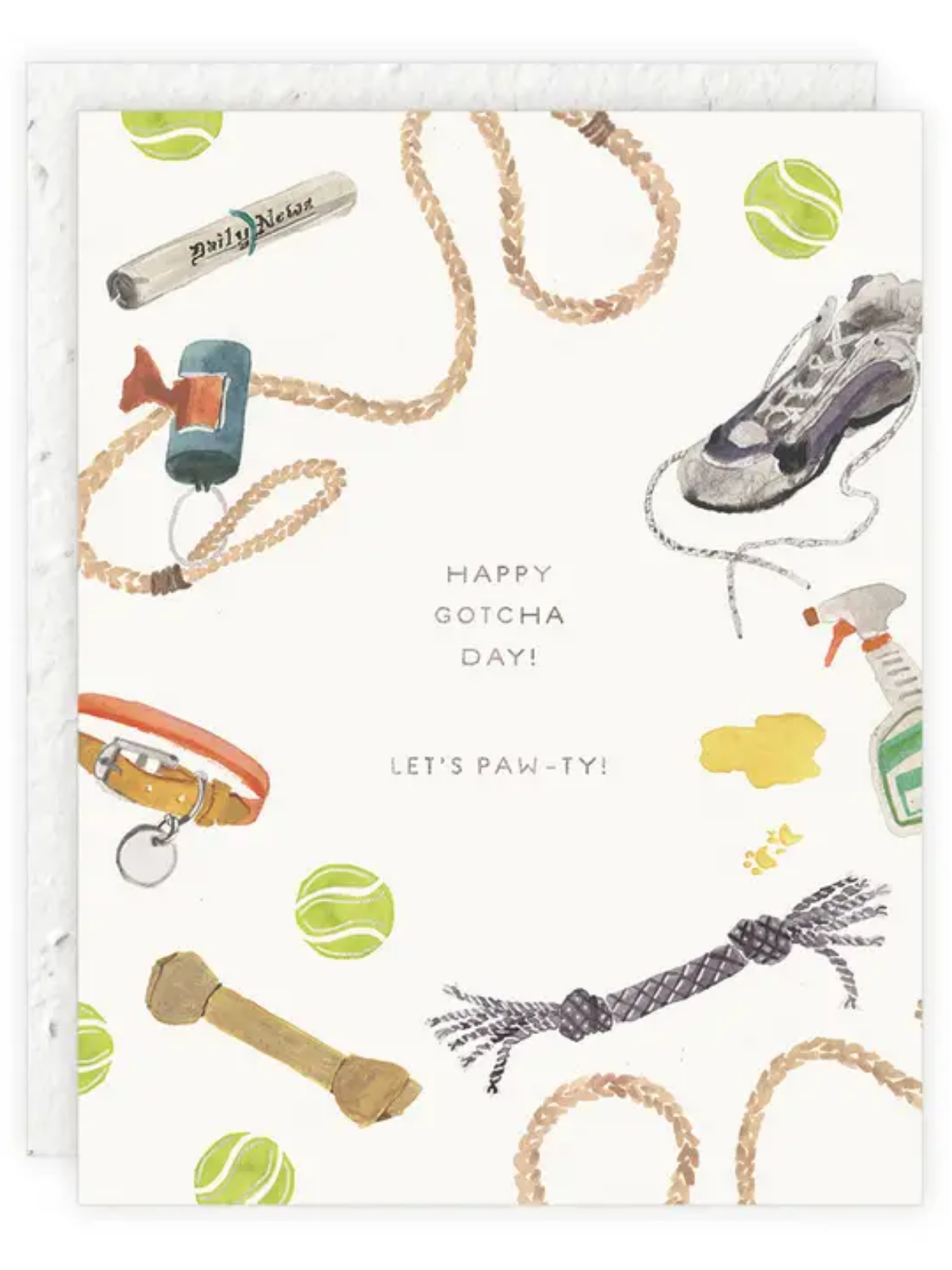 Gotcha Day - Love + Friendship - Seeded Card with PLANTABLE seed paper envelope