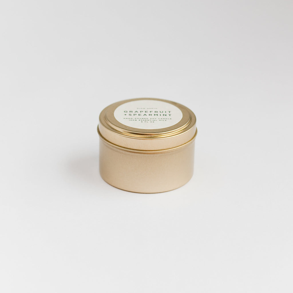 Grapefruit + Spearmint Candle