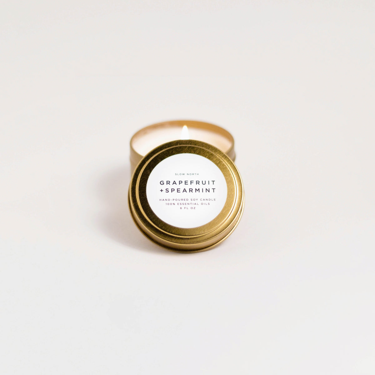 Grapefruit + Spearmint Candle
