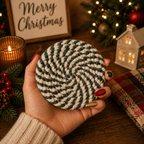 Candy Cane Coaster PRE-ORDER — Select Your Color