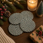 Candy Cane Coaster PRE-ORDER — Select Your Color