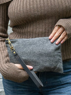 Felina Tweed Wristlet