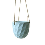 Virago Modern Hanging Planter - Grid — Select Your Color