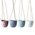Virago Modern Hanging Planter - Grid — Select Your Color
