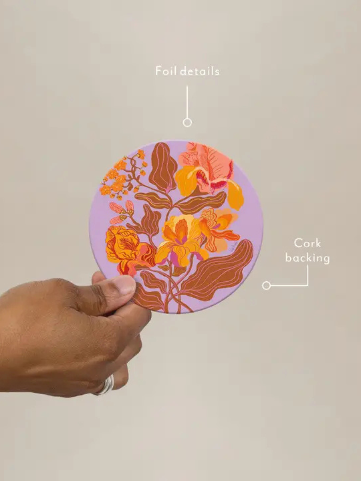 Bouquet of Coasters - Mix and Match Florals — Select Your Floral Pattern