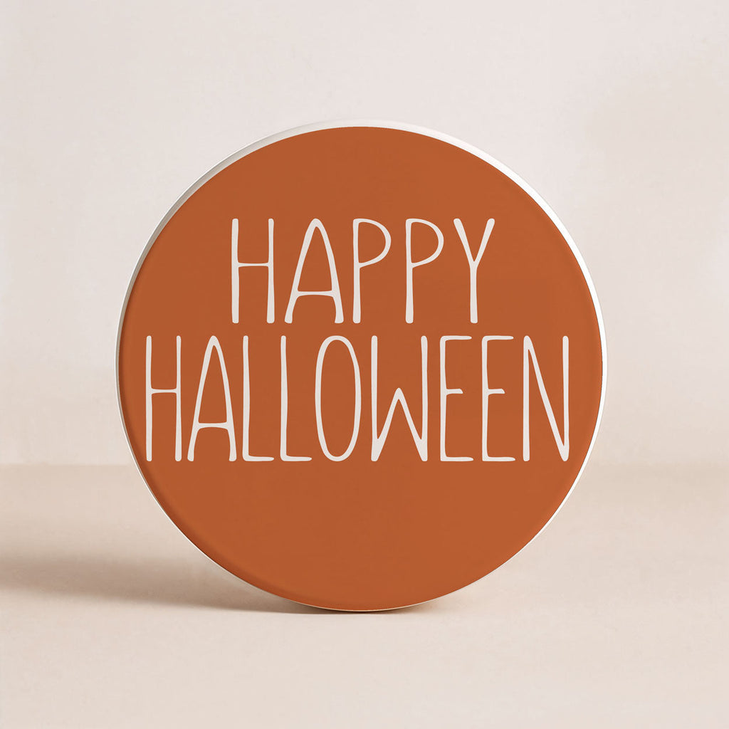 Ceramic Halloween Coasters — Select Your Pack & Style