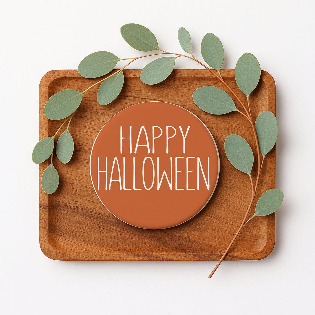 Ceramic Halloween Coasters — Select Your Pack & Style