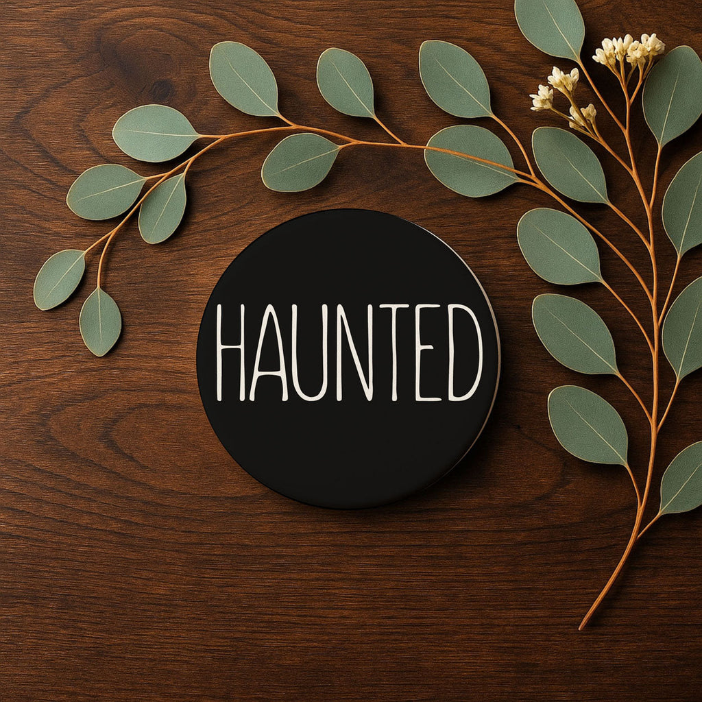 Ceramic Halloween Coasters — Select Your Pack & Style