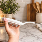 " I Might Lick the Spoon & Keep Cooking" Spoon Rest & Wooden Spoon — Select Your Color & Spoon
