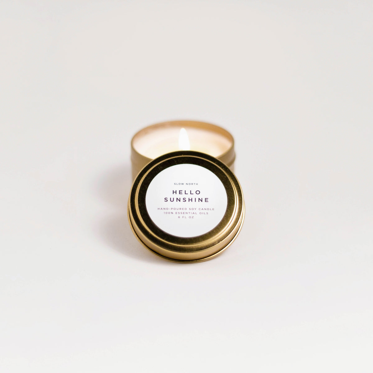 Hello Sunshine - Grapefruit + Geranium + Lime Candle
