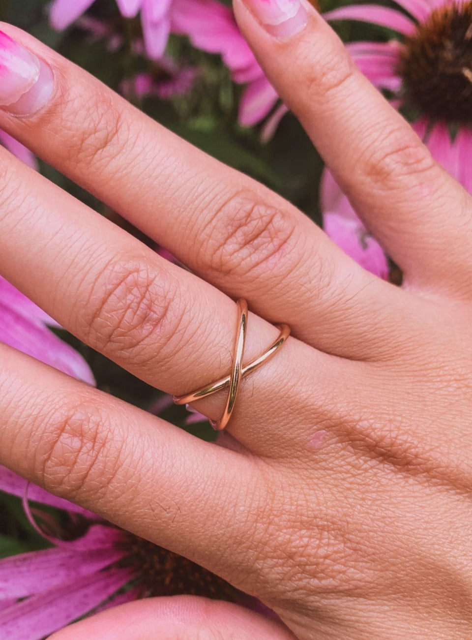 Mia Leaf Ring — Select Your Color & Size