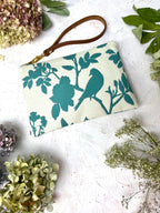 Bird Silhouette Wristlet Purse — Select Your Size