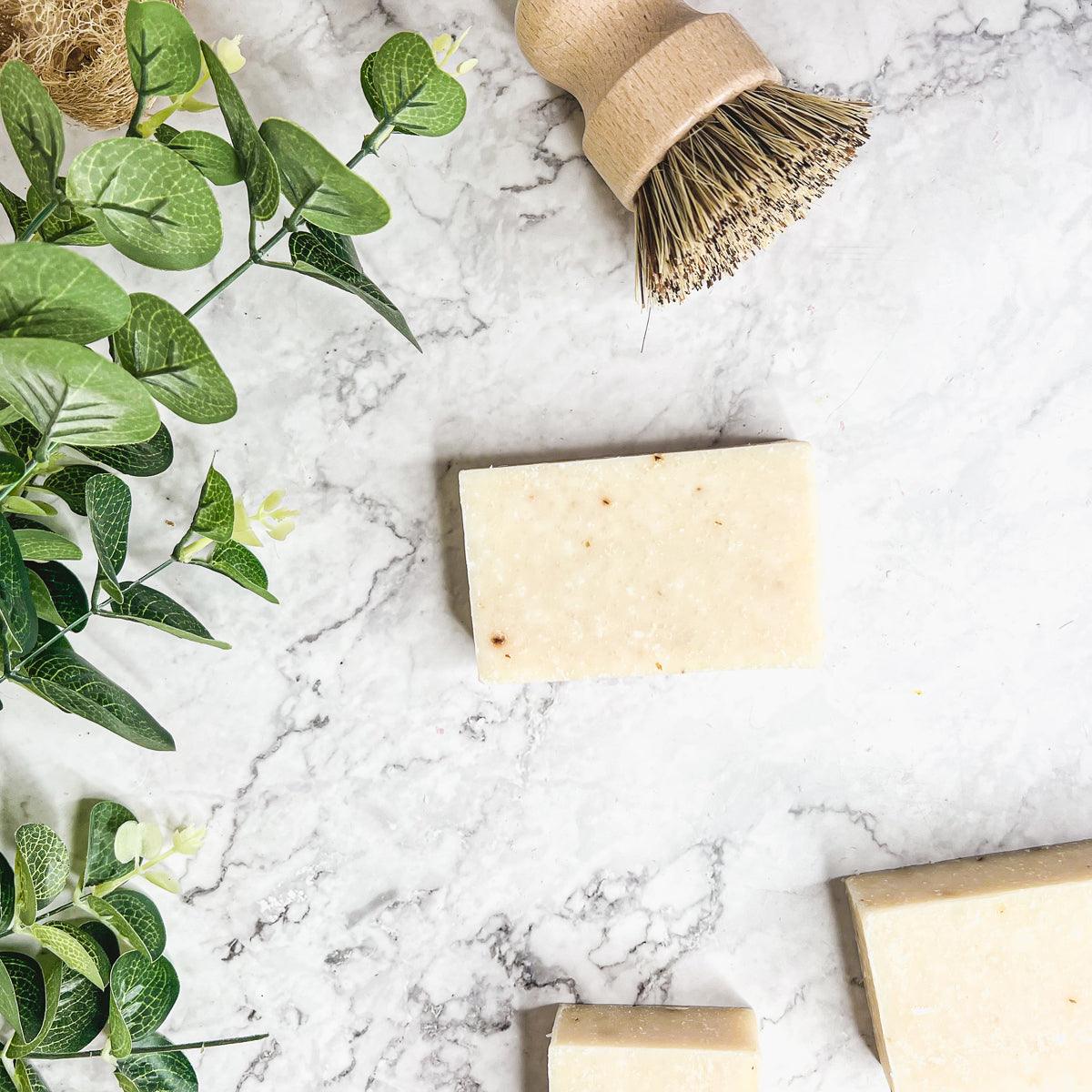 Spearmint Basil Soap Scrub Bar