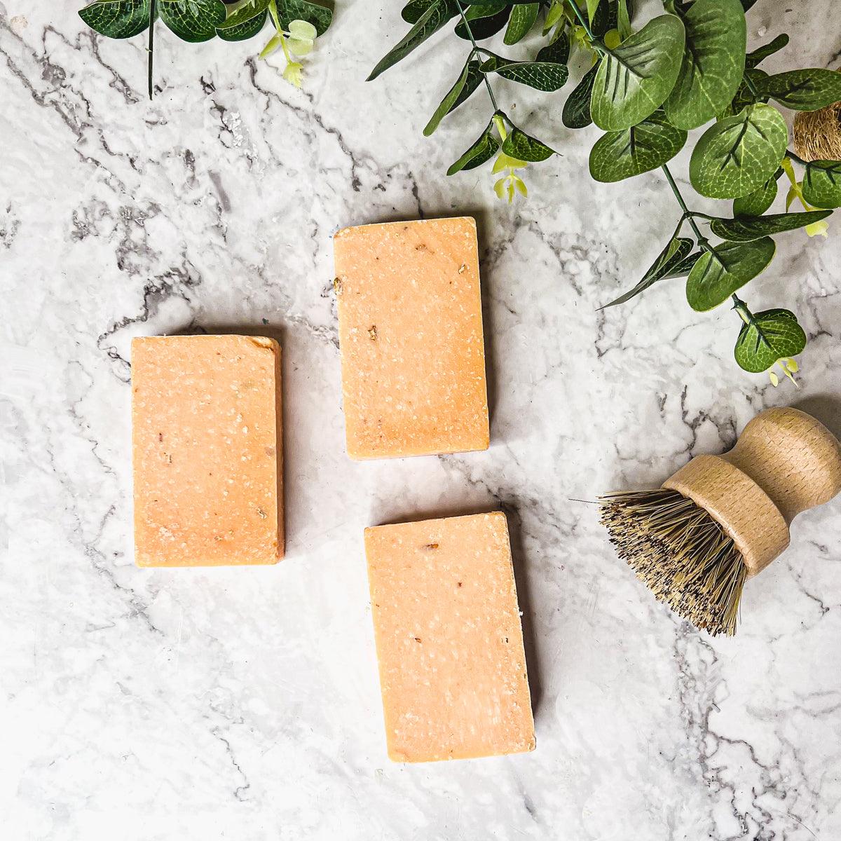 Peach tea Soap Scrub Bar