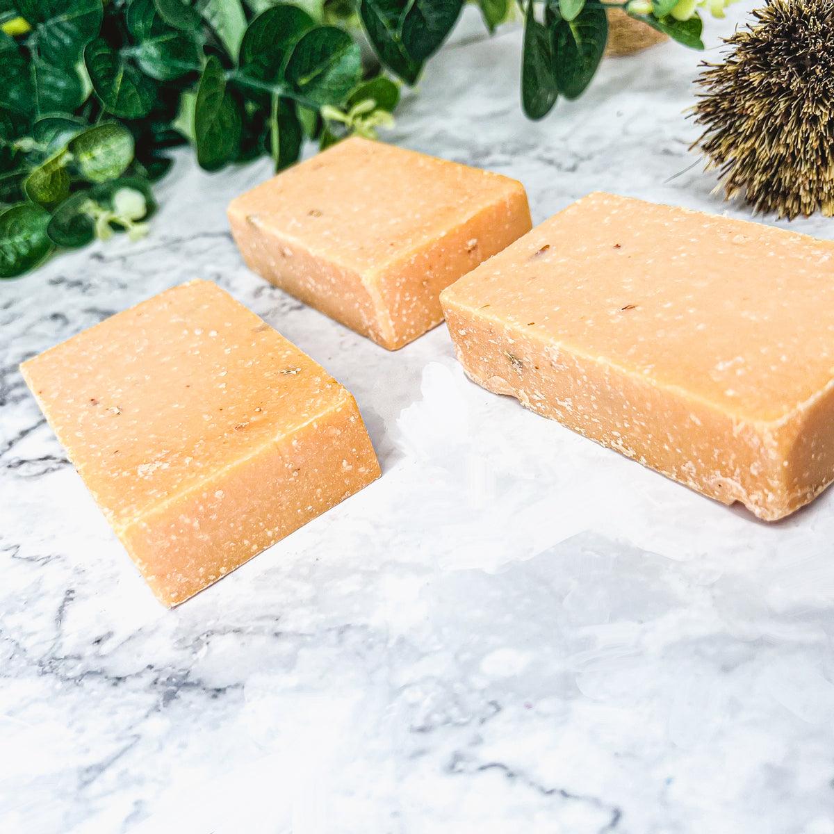 Peach tea Soap Scrub Bar