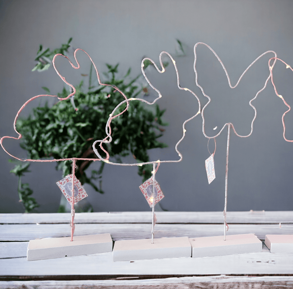 LED Light Up Spring & Easter Silhouette Decor — Select Your Color & Shape