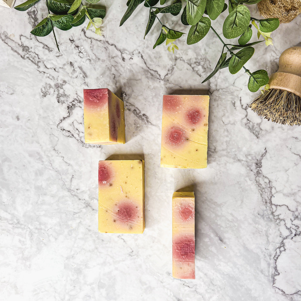 Honeysuckle Rose Petals Soap Bar