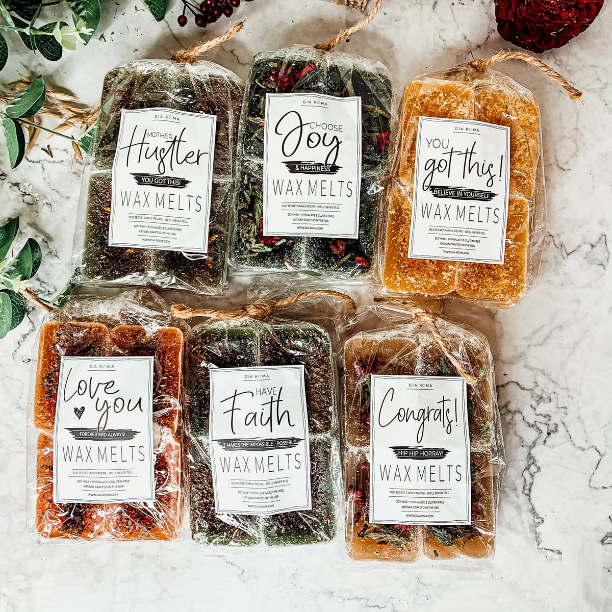 Gifting XL Wax Melts — Select Your Scent & Label Message